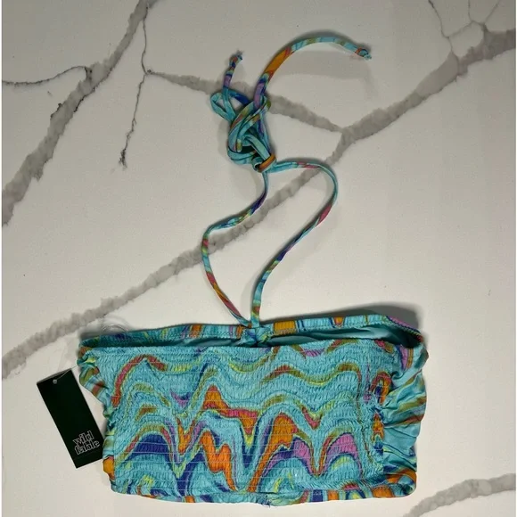 Super Cute Wild Fable Halter Crop Top - Size Small- NWT - Picture 6 of 10